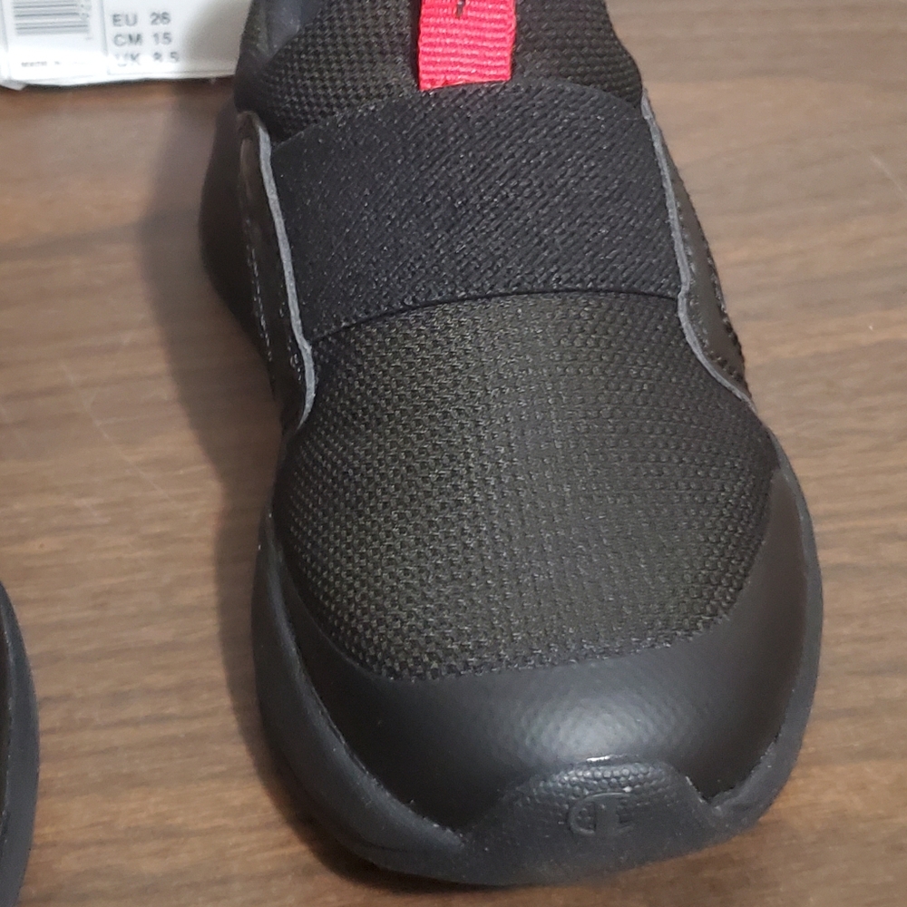 Champion Black and Red Slip on  Sneakers Toddler size 9 - Picture 11 of 14